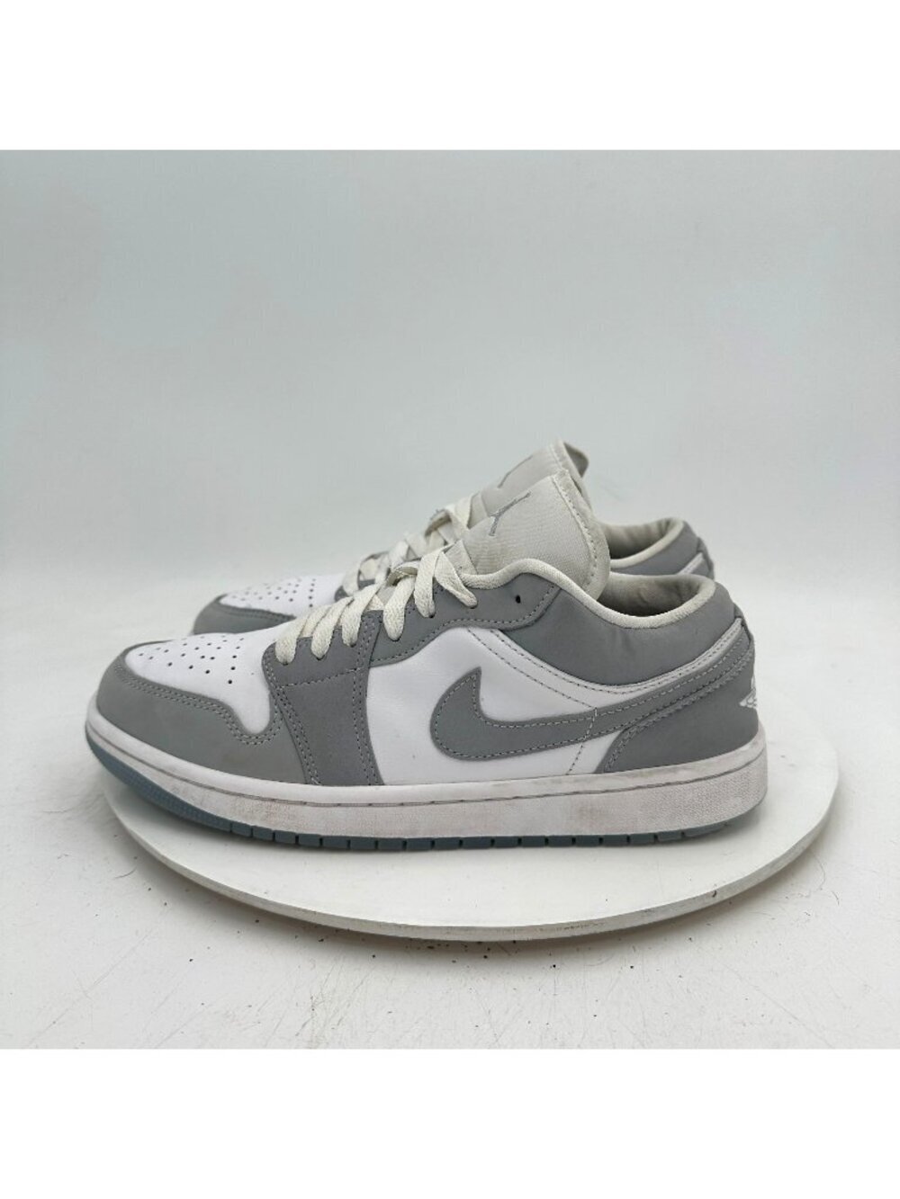 Nike Air Jordan 1 Low Women Size 8 DC0774-105 White Wolf Grey Training Shoes